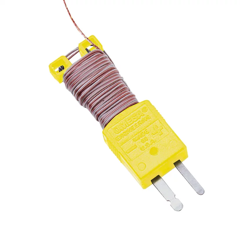 Fast response insulated thermocouple with connectors (Pack of 5)