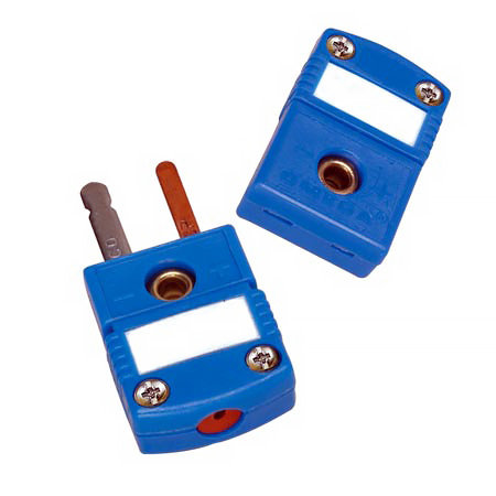 Illustration image (color of the connector according to the selected type of thermocouple, SMPW-T-M, SMPW-T-F)