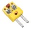 Illustration image (color of the connector according to the selected type of thermocouple, SMPW-K-M) Illustration image (color of the connector according to the selected type of thermocouple, SMPW-K-M)