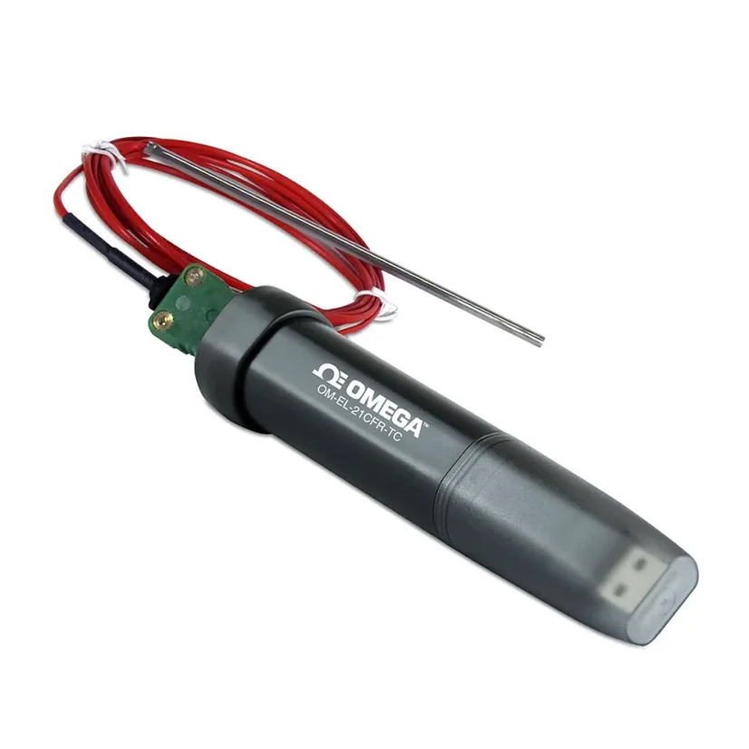21CFR Compliant USB Data Loggers for Vaccine & Cold Chain - Measurement Type: temperature, Accuracy: +/- 2,5 °C, Display: no, Sensor type: thermocouple type K