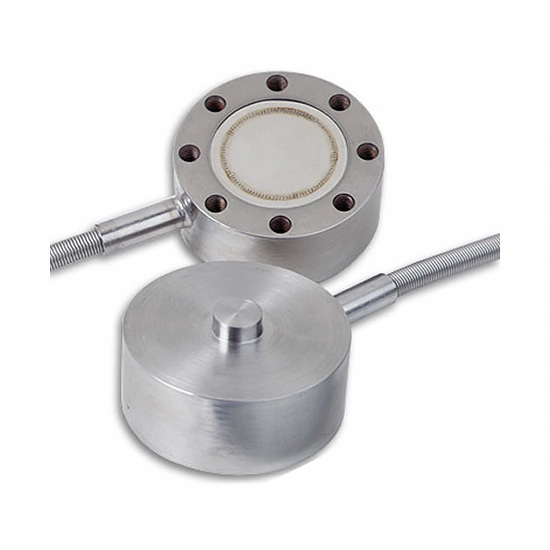 Button Style Load Cell 0-100 N to 0-50 kN Diameter 51 mm - Load cell range: 50,99 kgF (500 N)