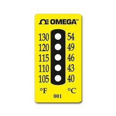 5 points Non-Reversible Temperature Monitors