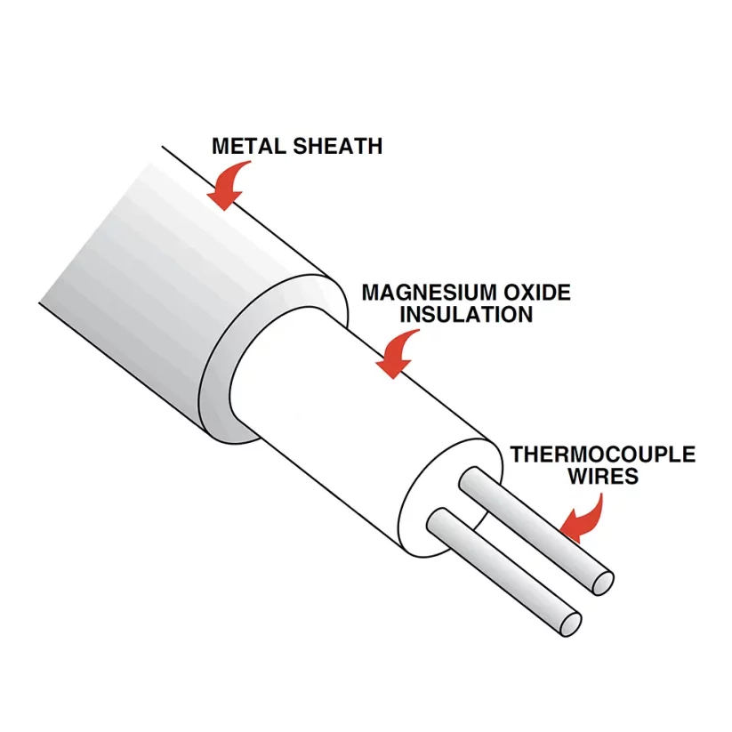Super OMEGACLAD™XL Mineral Insulated Thermocouple Cable