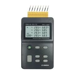 8 kanálový ruční teploměr a datalogger pro termočlánek