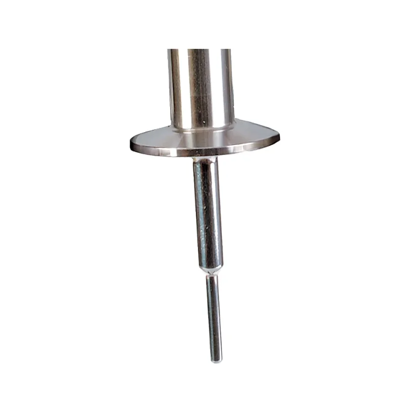 Konstrukce sondy o průměru 3/8" až 3/16" pro rychlé časy odezvy