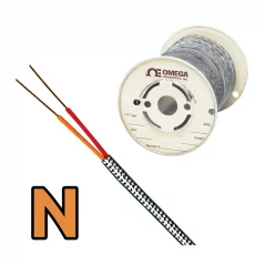 Overbraid N Type Thermocouple Duplex Wire