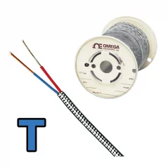 Overbraid T Type Thermocouple Duplex Wire