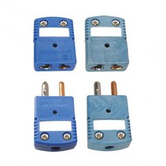 Illustration image (color of the connector according to the selected type of thermocouple, OSTW-T-M, HSTW-T-M)
