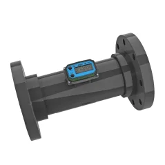 Turbínkový průtokoměr s LCD displejem