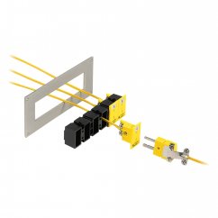 Mřížky pro montáž miniaturních panelových konektorů MPJ