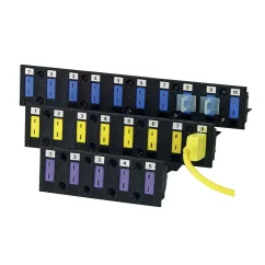 Bezel Strip Mounts for SMPW Miniature Connectors