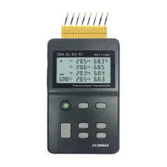 8 kanálový ruční teploměr a datalogger pro termočlánek