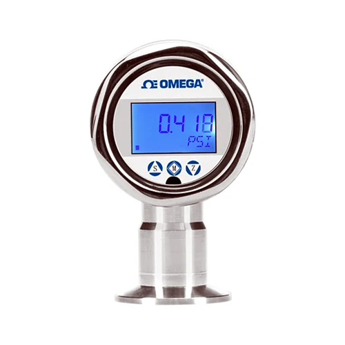 3-A sanitární konfigurovatelný tlakový snímač s LCD - Rozměr procesního připojení: 1,5", Typ procesního připojení: Tri-Clamp, Max. tlak (PSI): 30, Min. tlak (PSI): -15, Typ tlaku: smíšený 3-A sanitární konfigurovatelný tlakový snímač s LCD - Rozměr procesního připojení: 1,5", Typ procesního připojení: Tri-Clamp, Max. tlak (PSI): 30, Min. tlak (PSI): -15, Typ tlaku: smíšený