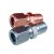 OMEGALOK™ compression fitting with conical seal