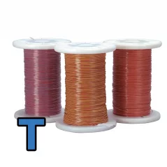 T Type Thermocouple Duplex Wire (AWG 40/36/30)