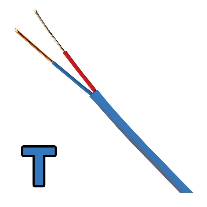 Termočlánkové kompenzační vedení typu T (AWG 24/20)