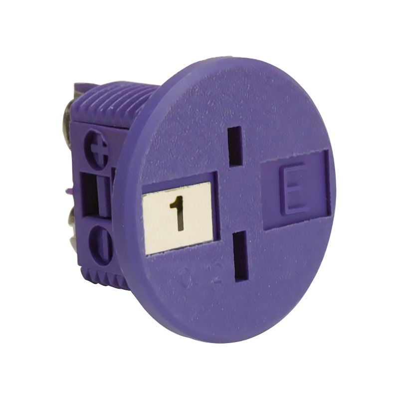 RMJ-E-F miniature size (flat pins)