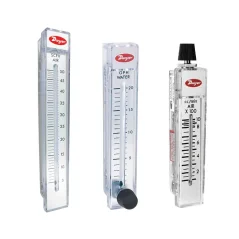 From the left - RMC no valve / RMB stainless steel valve / RMA top mounted valve