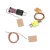 Self-Adhesive Fast Response Surface Thermocouples (Pack of 5)
