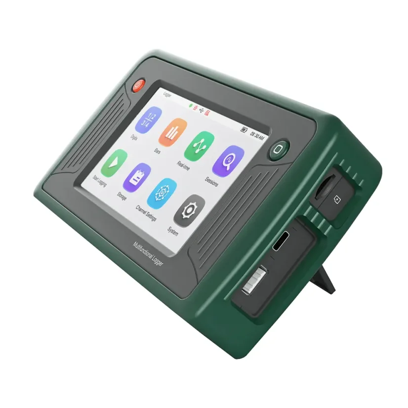 16 kanálový datalogger s univerzálními vstupy a dotykovým LCD