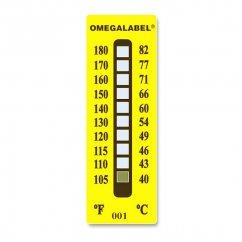 Nevratný teplotní indikátor pro 10 teplot