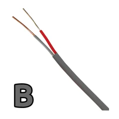 B Type Thermocouple Extension Wire (AWG 26/24/20)