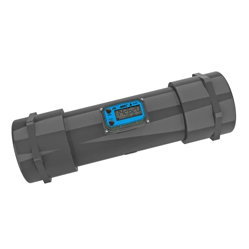 Turbínkový průtokoměr s LCD displejem
