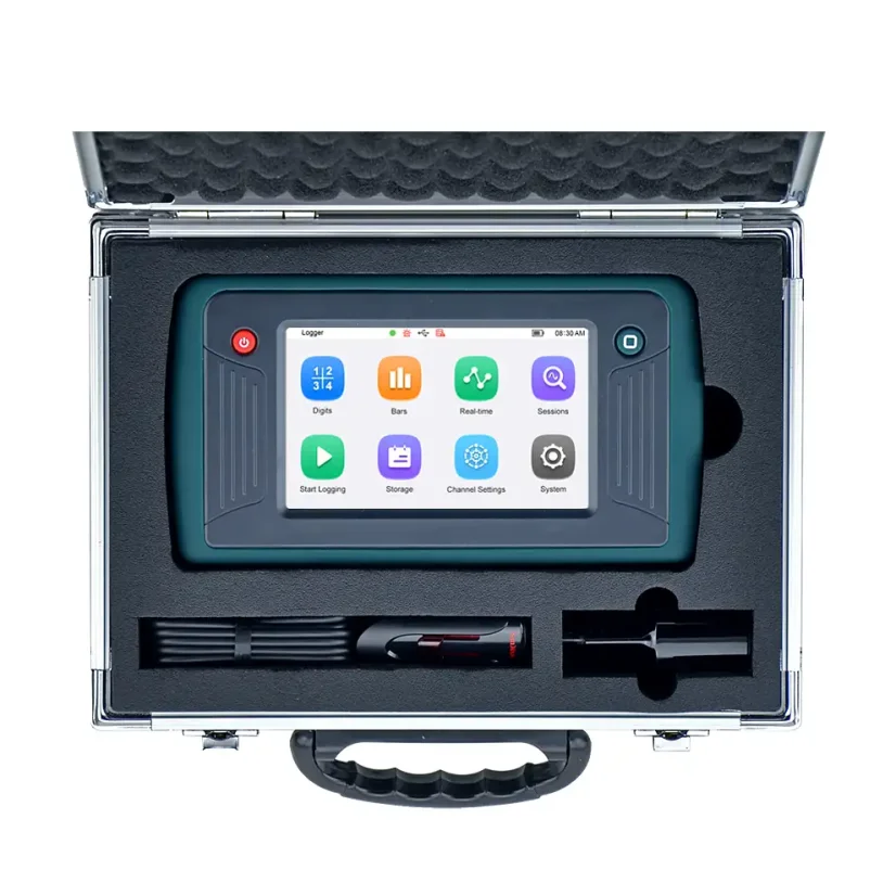 16 kanálový datalogger s univerzálními vstupy a dotykovým LCD