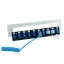 Bezel Strip Mounts for SMPW Miniature Connectors