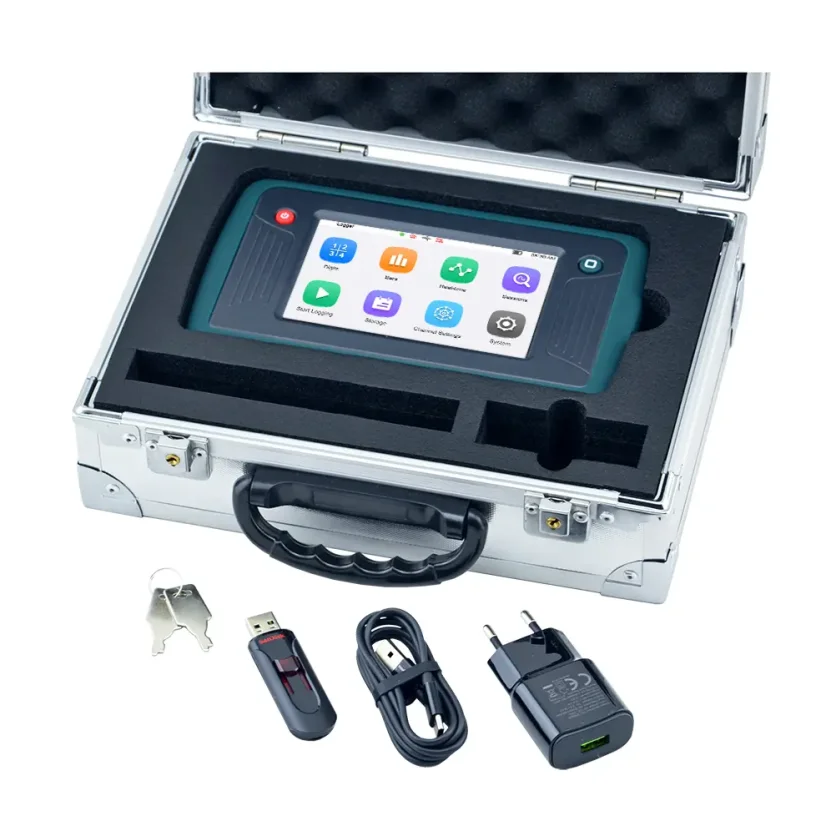 16 kanálový datalogger s univerzálními vstupy a dotykovým LCD