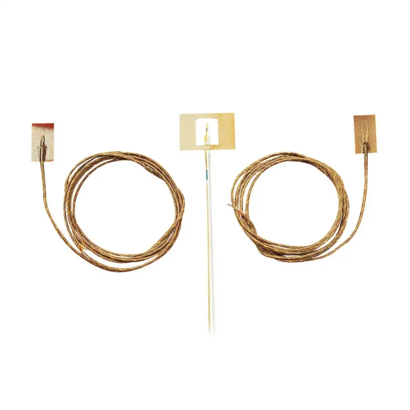 Cement-On Very Fast Response Surface Thermocouples - Thermocouple type: K, Measuring end type: style 2, Lenght: 15 cm (6")