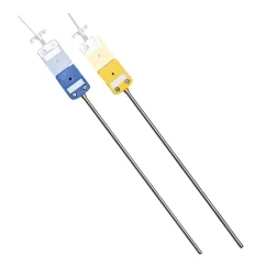 Thermocouple Probes with Removable Standard Size Connectors