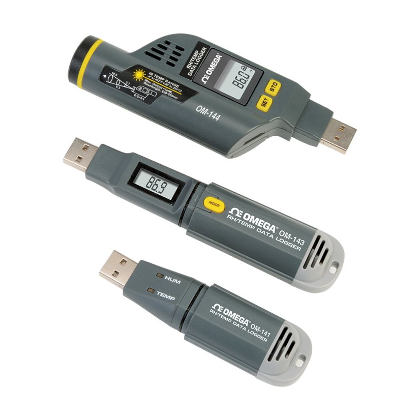 Datalogger pro teplotu a relativní vlhkost s USB rozhraním