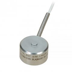 Industrial Button Style Compression Load Cell 0-100 N to 0-200 kN