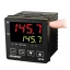 Teplotní regulátor velikosti 1/4 DIN s autotuningem, alarmy a RS485 - Výstup: 1x relé