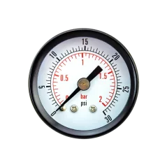 Pressure Gauges with Dual Scale (Bar/PSI)