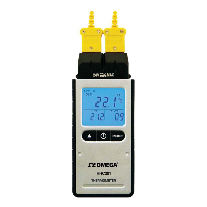 2 Channel Handheld Thermocouple Thermometer