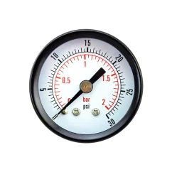 Pressure Gauges with Dual Scale (Bar/PSI)
