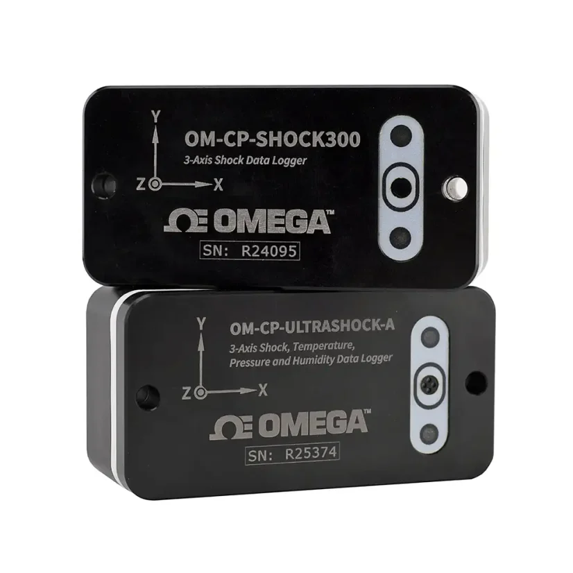 3 osý datalogger vibrací a zrychlení - Typ přístroje: 3 osý akcelerometr / teplota / vlhkost / tlak