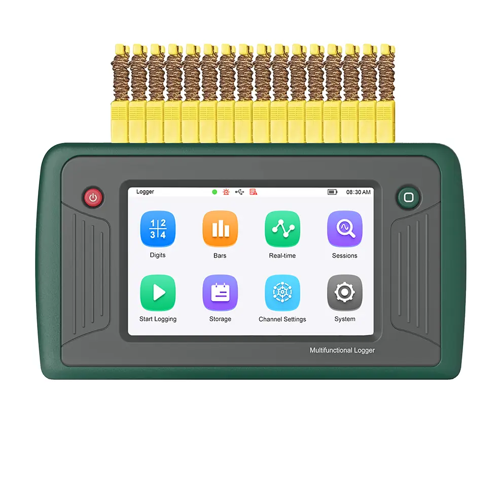 16 Channel Thermocouple Data Logger With Touch Screen :: OMEGA Engineering