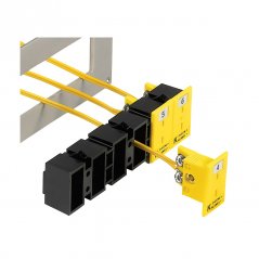 Mřížky pro montáž miniaturních panelových konektorů MPJ