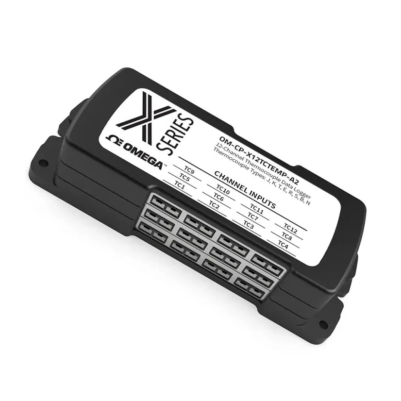 Thermocouple Data Logger with 4, 8, 12 or 16-channels