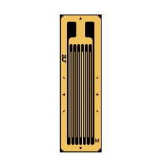 1 Axis Linear Strain Gages for Non-Homogenous Materials (Pack of 5)