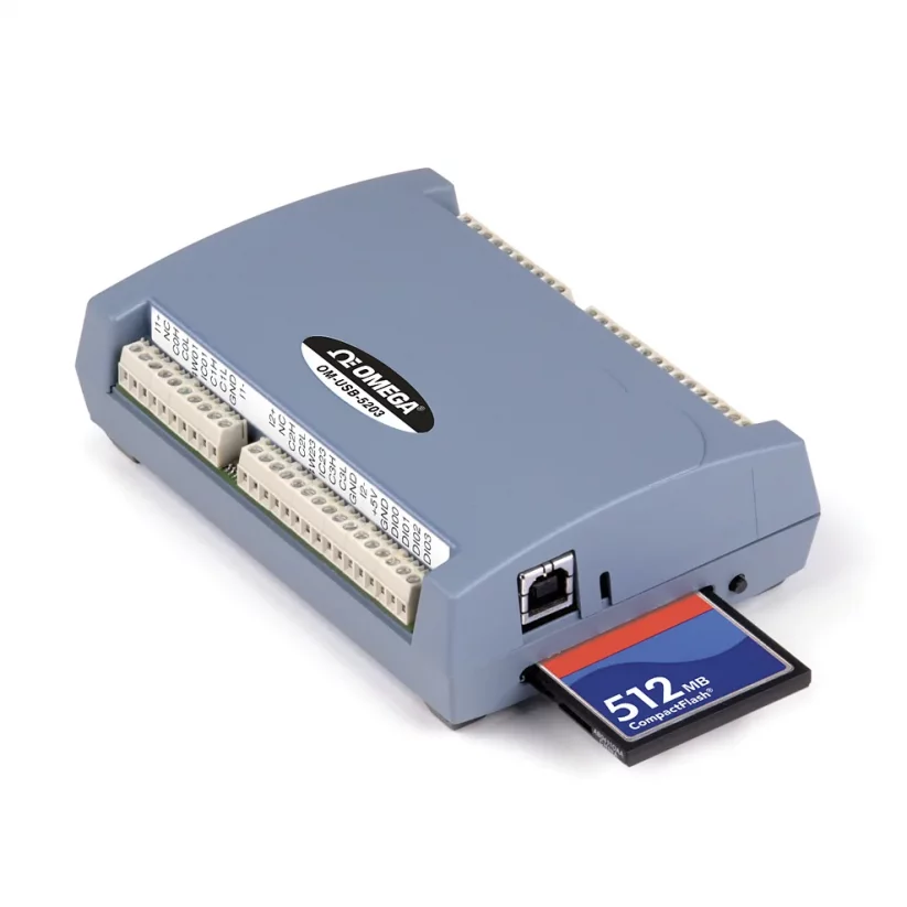OM-USB-5203 (8x teplota a záznam na kartu)