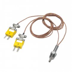 Dual Thermocouple and RTD Pipe Plug Sensors