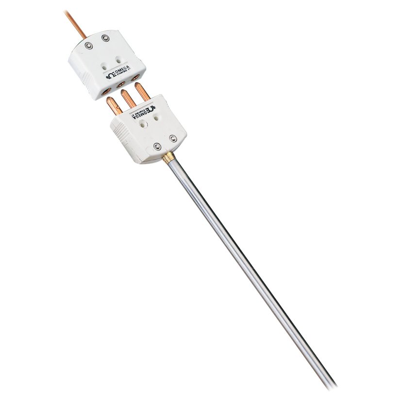 Quick Disconnect RTD (PT100) Probe with Standard Size Connector
