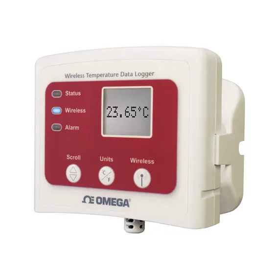 Bezdrátový datalogger teploty (interní snímač, TC nebo Pt100) - Typ přístroje: interní snímač teploty